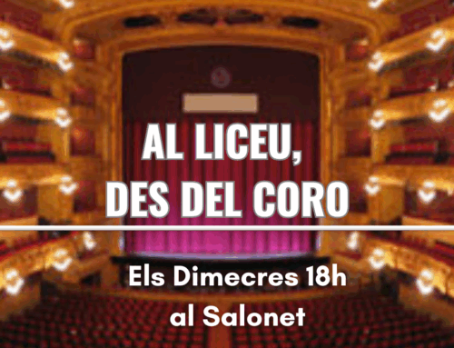 AL LICEU, DES DEL CORO