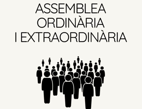 ASSEMBLEA GENERAL ORDINÀRIA I EXTRAORDINÀRIA