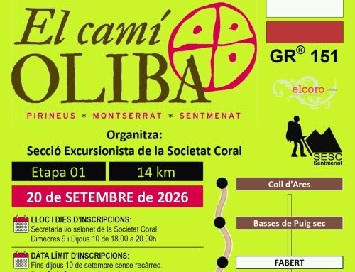 EL CAMÍ OLIBA GR151 . ETAPA 1
